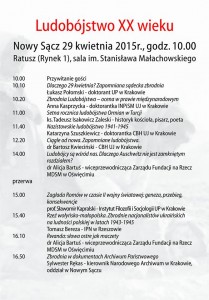 Nowy Sącz 2015 konferencja