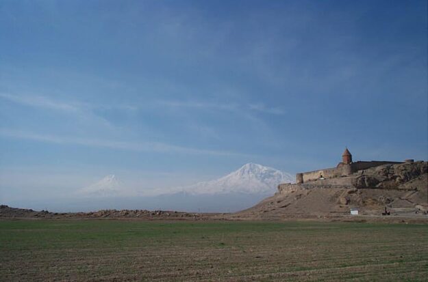 Klasztor Chor Virap Armenia Ormianie Ararat
