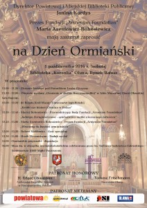 dzien ormianski 2016 - plakat