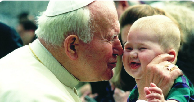 papież Jan Paweł dzieci
