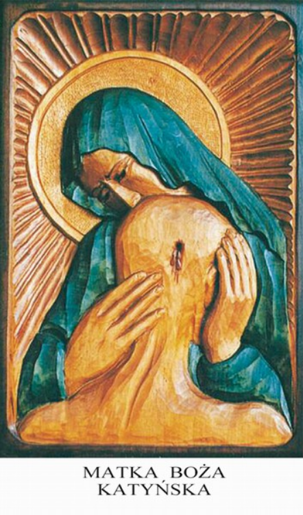 Zbrodnia katyńska Matka Boża